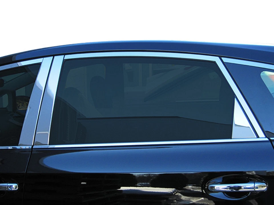 (FOR) 2012-2017 TOYOTA PRIUS V  * 6 Piece Stainless Steel Pillar Post Trim Foto 1 de 1