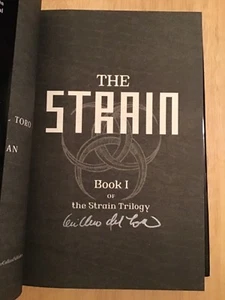 SIGNED by Guillermo Del Toro - The Strain HC 1st/1st + Pic - Picture 1 of 11