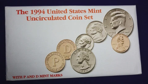 1994 UNCIRCULATED Genuine U.S. MINT SETS ISSUED BY U.S. MINT Cover