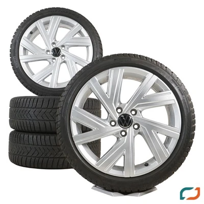 Original VW Golf 8 VIII Bergamo 18 Zoll Winterräder Winterreifen 225/40 R18 92V - Bild 1 von 4