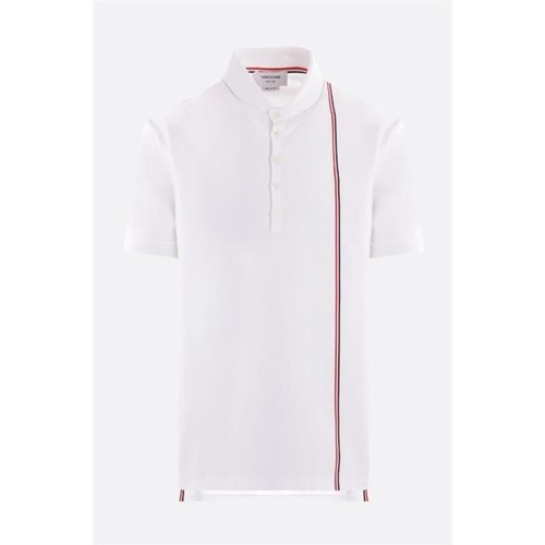 Thom Browne RWB Polo a righe manica corta maglietta MJP196A 84208963
