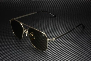 DUNHILL DU0014S 001 Pilot Navigator Gold Light Brown 54 mm Men's Sunglasses - Imagen 1 de 5