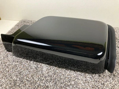 Hummer H3 PASAJERO Capucha Lateral Respirador Tapa de Ventilación Capucha Borde Cubierta '06-10 OEM NEGRO Foto 1 de 4