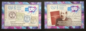 Romania 150 Years Of The UPU Stamps 2024-ZZIAA - Picture 1 of 4