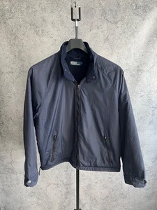 Vintage Polo Ralph Lauren Nylon Jacke durchgehender Reißverschluss blau Herren Größe Large Freizeit - Bild 1 von 24