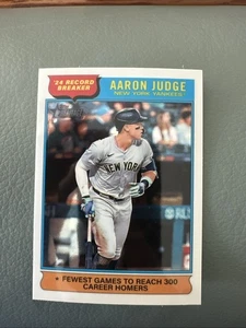 2025 Topps Heritage - Record Breakers Aaron Judge #3 Chrome - Picture 1 of 2