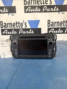 13-14 GMC ACADIA Radio Am-fm-xm-hd-cd-aux-usb-pantalla táctil (opcional Uhu) Oe#22193681 - Imagen 1 de 8