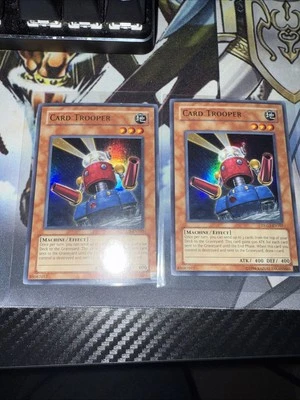 yugioh CARD TROOPER ULTRA RARE DLG1-EN107 Ultra Rare  near mint - Image 1 of 4