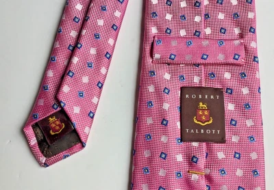 ROBERT TALBOTT Rosa Seda Slim Recientemente Hecho en California EE. UU. 🇺🇸 Foto 1 de 4