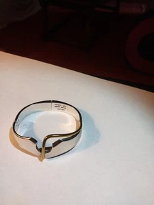 Bracciale Vintage Modernariato Messicano Pesante Argento Sterling 925 Morsetto 68,2 Grammi - Foto 1 di 3