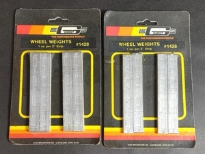 Lot Of 2 ~ Mr. Gasket Wheel Weights #1428 1oz. Per 2” Strip New - Picture 1 of 6