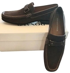 Mocassino Donald Pliner slip on in pelle memory foam scarpe comode da uomo 9,5 Donnie2n - Foto 1 di 7