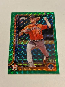 2025 Topps Chrome Josh Hader 47/99 Green Geometric Refractor Astros SP TN2 - Bild 1 von 2