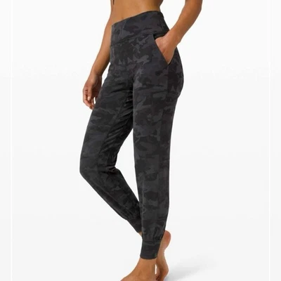 Leggings Lululemon Align Jogger 28" Gris Camuflados Talla 4 Yoga Salón Bolsillos de tiro alto Foto 1 de 4