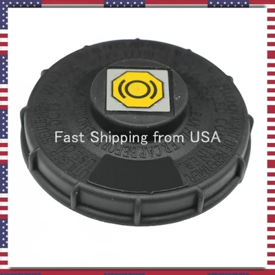 Fits 2002-21 Acura Honda ModlesBrake Master Cylinder Fluid bottle Cap Black NEW - Imagem 1 de 4