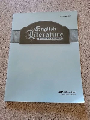 english literature Classics For Christians Answer Key A Beka 4th Edition  - Image 1 of 4