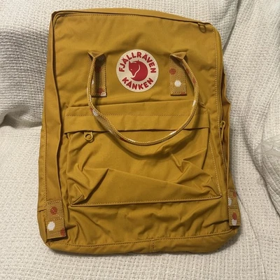 Fjallraven Kanken 原装背包 Orchre- 五彩纸屑  — 第 1/4 张图片
