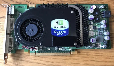 Nvidia Quadro FX Graphics Card Model P317 - 256MB PCI Express Dual DVI - Image 1 of 4