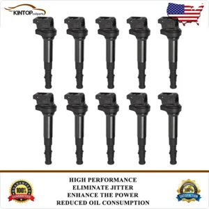 For 2006-2010 BMW M6 5.0L 10 Ignition coils 12137835108 12137841556 - Picture 1 of 20
