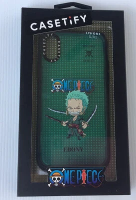 Casetify One Piece Ebony Phone Case For iphone X/Xs Unused In Packet Anime Green - Image 1 of 4