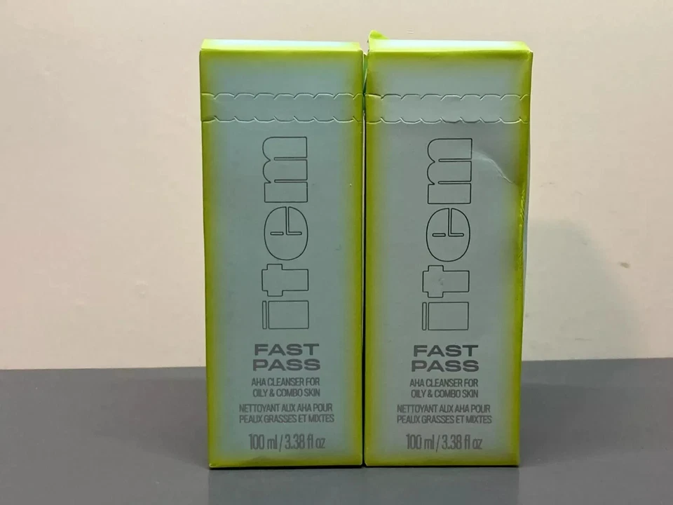 Lot of 2 ~ Item Beauty Fast Pass AHA Cleanser for Oily & Combo Skin 3.38oz/100ml - Image 1 of 1