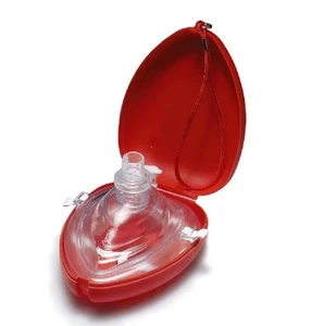 10 Taschen HLW Masken im Hartschalenkoffer - Maske mit O2 Einlass - Bild 1 von 2