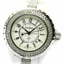 Chanel J12 WDiamond Ladies Watch - White