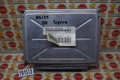 GMC SIERRA 2003 03 motor módulo de computadora ecu ecm 12576106 yctj oem Foto 1 de 4