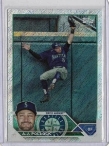 2023 Topps Series 2 - A.J. Pollock #454 Rainbow foil /608 - Picture 1 of 2
