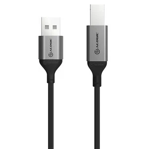 Alogic Ultra USB2.0 USB-A (Male) to USB-B (Male) Cable. U22ABRBK - Picture 1 of 3