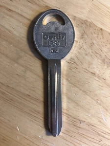 CURTIS B-80 Nickel Plate Blank Keys NON OEM Chevrolet Geo Suzuki Toyota NEW - Picture 1 of 2