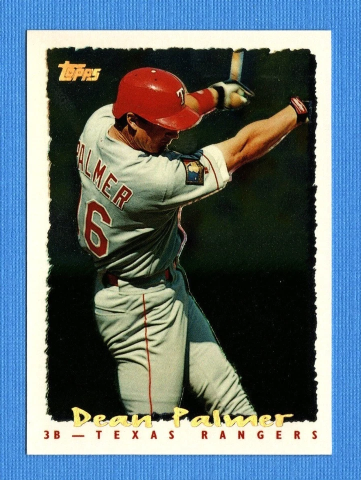 1995 Topps Cyberstats #193 Dean Palmer Rangers - Image 1 of 1