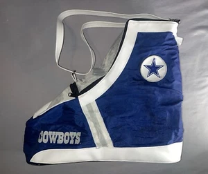 Vintage Dallas Cowboys Blue Boot Bag NFL Stiefel RAR - Bild 1 von 10