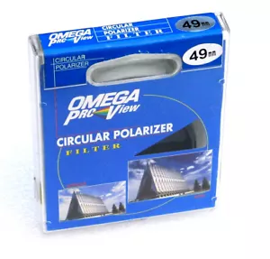 Filtro polarizzatore circolare 49 mm OMEGA Pro-View (Kenko) - Polarizzatore C-POL - NUOVO - Foto 1 di 4