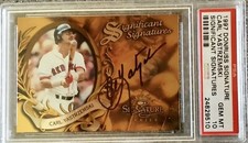 1997 Donruss Significant Signatures C Yastrzemski - PSA 10 - POP 1