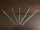 Timpo Knights Tournament/ Jousting Poles x 5 - Silver - Medieval / Middle Ages