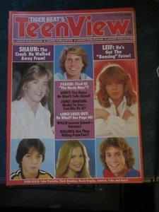 Teen View Magazine June 1978 Shaun Cassidy Leif Garrett Scott Baio Parker - Picture 1 of 1