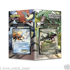 Mazo XY Battle Arena: Rayquaza vs Keldeo Ex sellado 2-60 cartas de Pokémon - Imagen 1 de 1