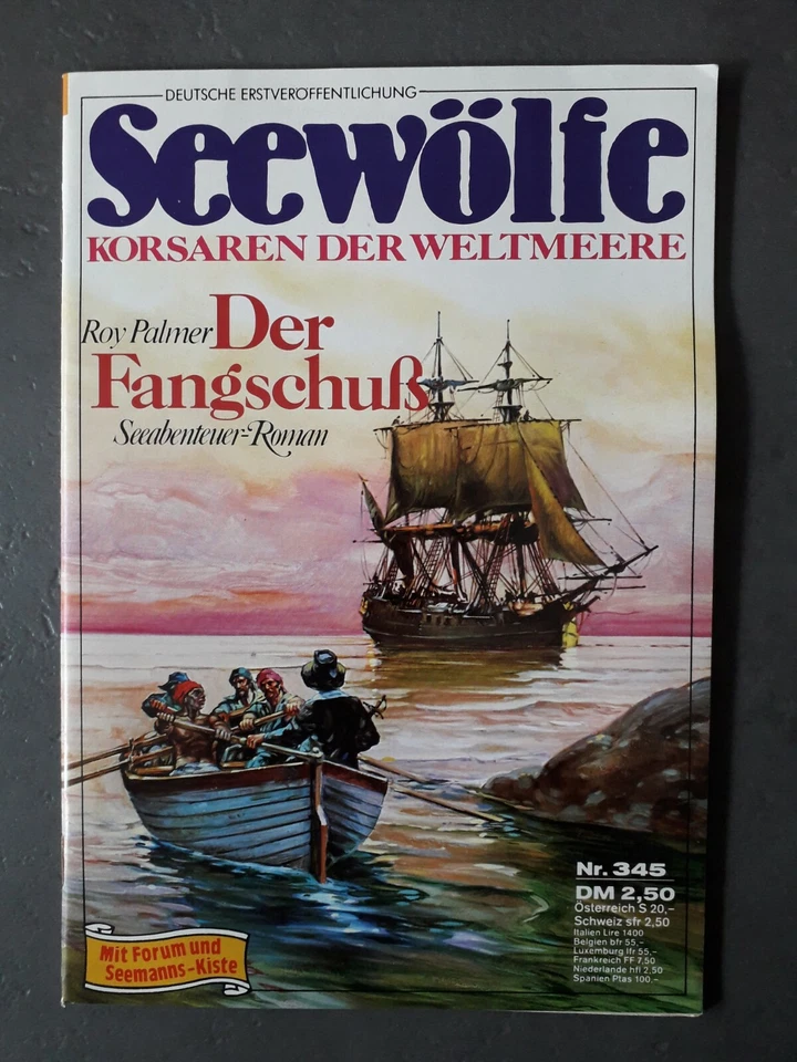 Seewölfe Korsaren der Weltmeere Heft 345 gut erhalten - Bild 1 von 1