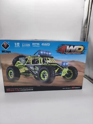 WLtoys 12428 1:12 4WD Electric Brushed Crawler RTR RC Toy Car NIB - Image 1 of 3