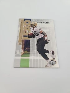 Upper Deck Deuce McAllister 2002 #LP-22 Lead Performers New Orleans Saints Footb - Imagen 1 de 2
