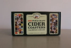 100 PUB & CRAFT CIDER COASTERS From BRITAIN & IRELAND Pub World Memorabilia NEW - Picture 1 of 6