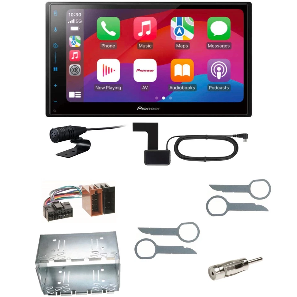 Pioneer SPH-DA77DAB CarPlay Android Auto DAB+ Einbauset für Mercedes ML W163 - Bild 1 von 1