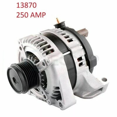 2006-2001 Dodge Caravan 3.3L 3.8L 2003-01 Chrysler Voyager  250 AMP ALTERNATOR - Image 1 of 2