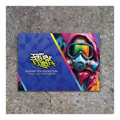 B4D Street Art Photobook  - Graffiti Street Art Drawing Book - Colouring Graff - Image 1 of 2
