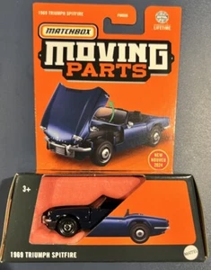 2024 New MATCHBOX MOVING PARTS 1969 TRIUMP SPITFIRE OPENING HOOD - Picture 1 of 4
