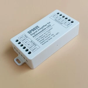 SP902E Signal Amplifier Data Repeater 5V-24V for Addressable LED Strip Light - Picture 1 of 10