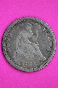 1853 O Seated Liberty Half Dime Silver Coin Guaranteed Authentic & Genuine 1275 - Picture 1 of 3