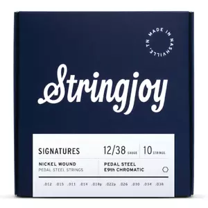 Stringjoy Signatures Nickel Wound Pedal Stahlsaiten; E9 Stimmung 12-38 - Bild 1 von 1
