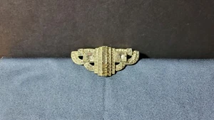 Vintage Unmarked Art Deco Architecture Brooch - Picture 1 of 2
